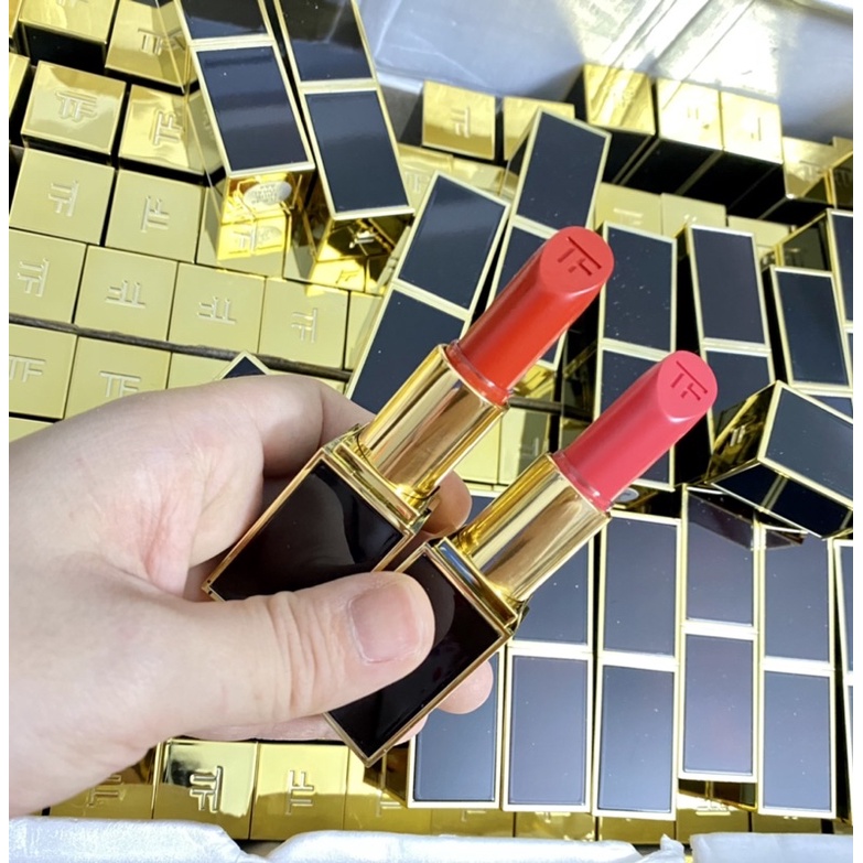 Son tom ford lip color màu true coral date 2022