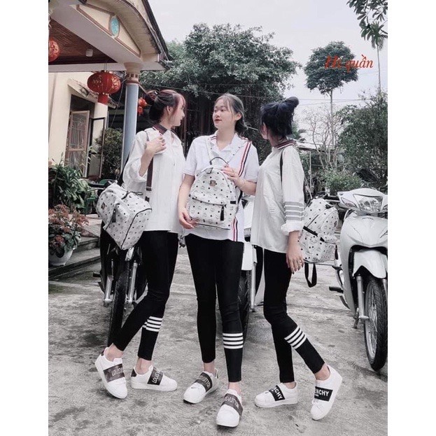 Quần legging bốn sọc chân PM35