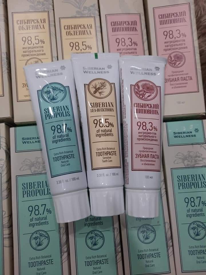 Kem đánh răng thảo dược "Siberi"