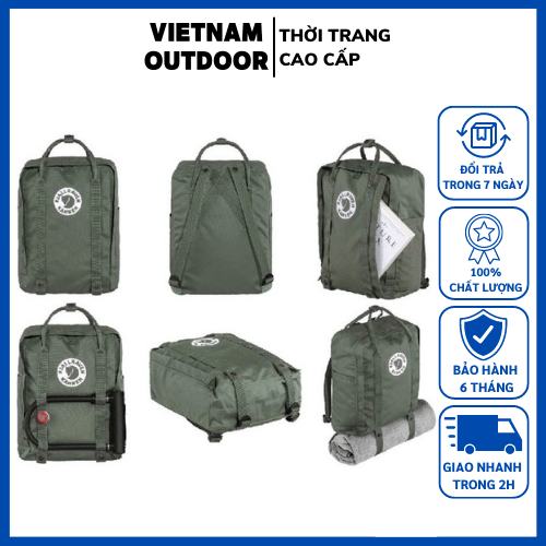 Balo fjallraven tree kanken size medium 16l - chính hãng bảo hành trọn đời