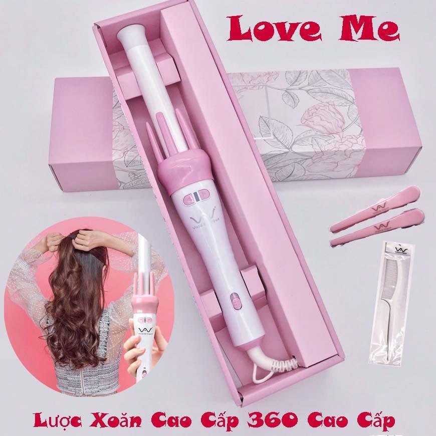 Máy Làm Xoăn Tự Động Thông Minh, Máy Uốn Xoăn Tự Xoay 360 Độ Cao Cấp