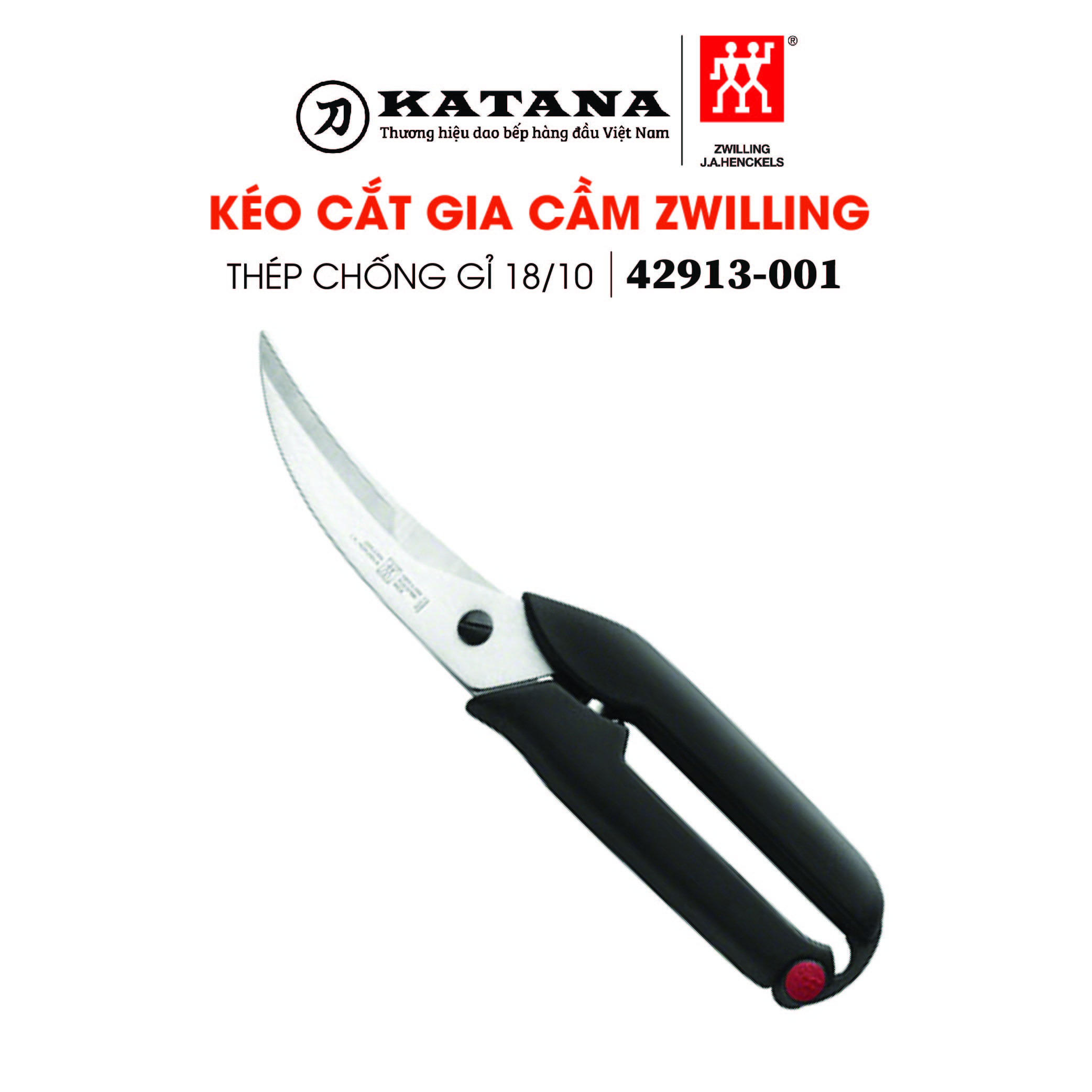 Zwilling - kéo gia cầm