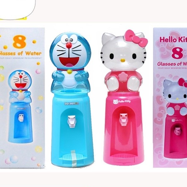 Bình đựng nước hello kitty & doremon dung tích 2l