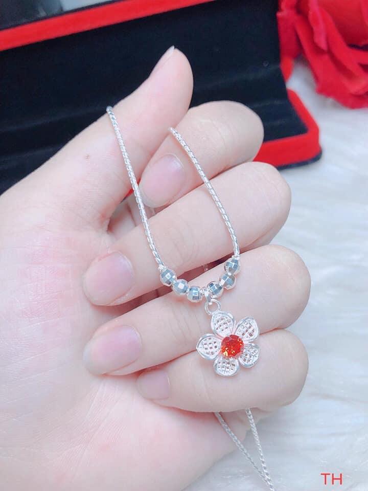 Dây chuyền bạc  thật siêu đẹp