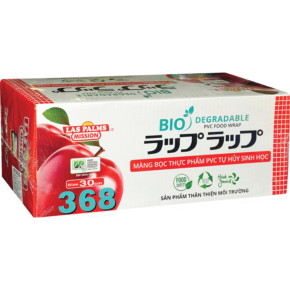 Màng bọc thực phẩm las palms mission tự hủy sinh họcc 30x368