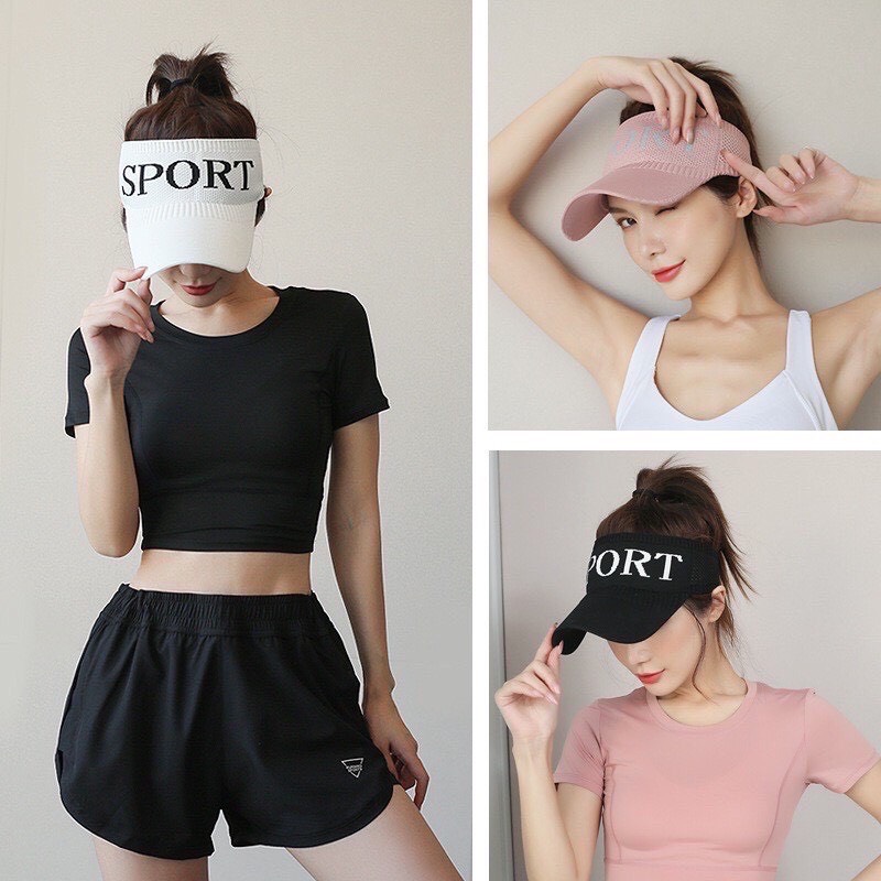 Mũ nửa đầu sport mềm đẹp / nón nửa đầu
