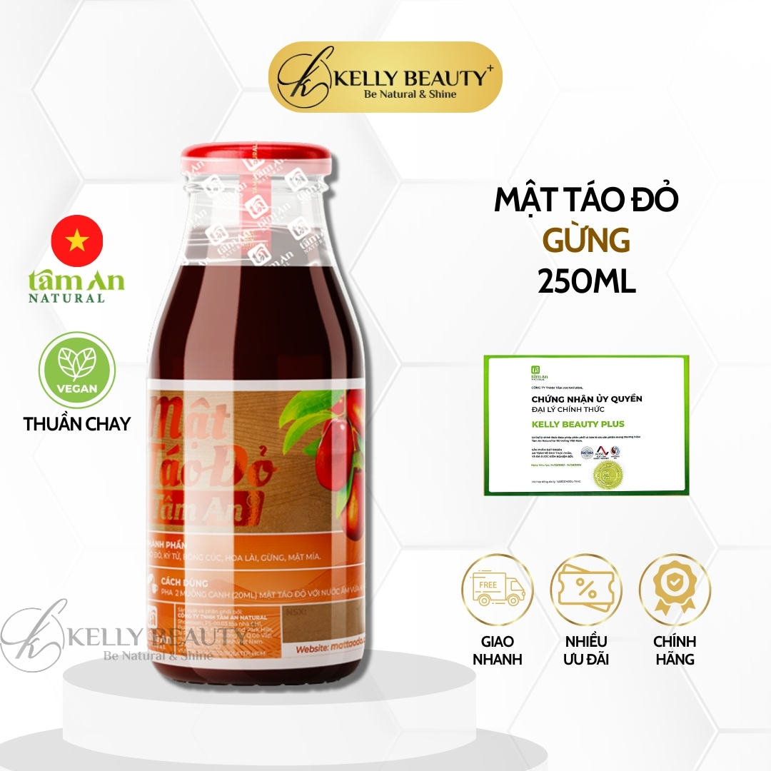 Tam an Ginger Red Apple Honey - Kelly Beauty