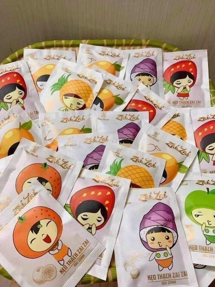 Thạch rau câu Zai Zai bịch 1kg