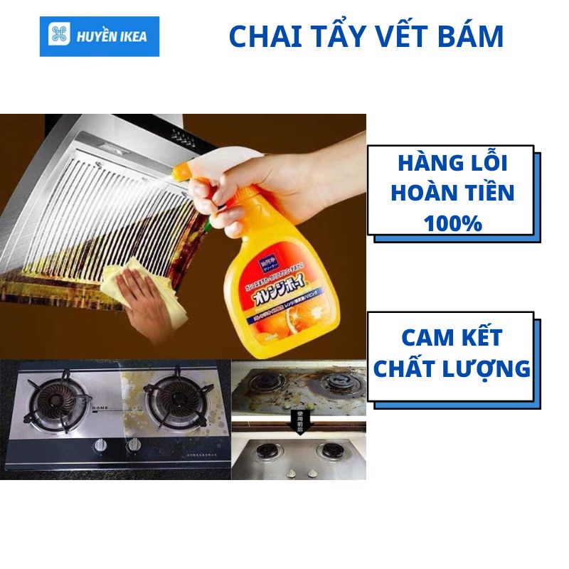 Chai dung dịch tẩy siêu mạnh cho vết bẩn cứng đầu gỉ sét Daichi 400ml Nhật Bản
