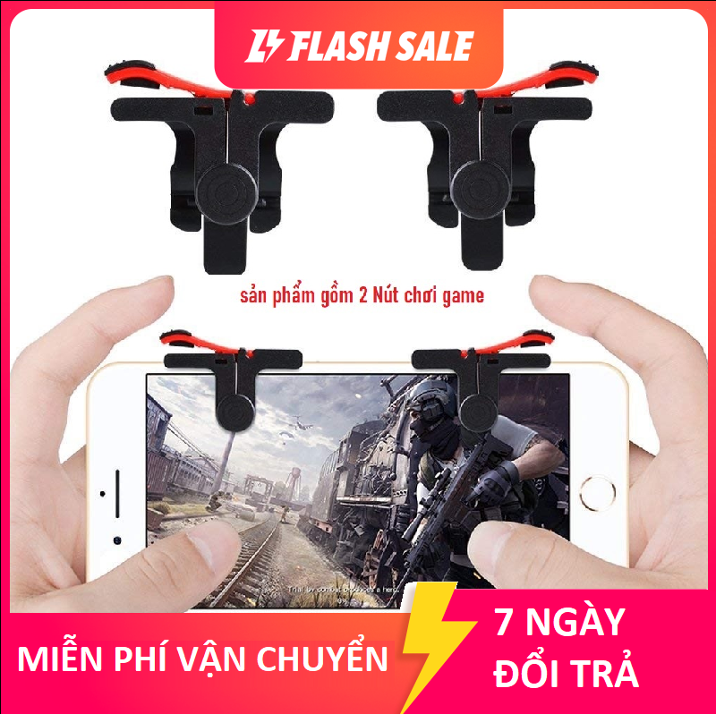 Nút chơi PUPG nút chơi Pubg, Liên Quân, FF, tốc chiến Nút chơi game điện thoại ipad D9 – bản nâng cấp của nút bấm C9
