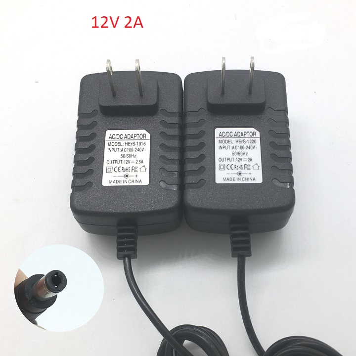 nguồn 12v2a loại cao cấp 5.5X2.1mm