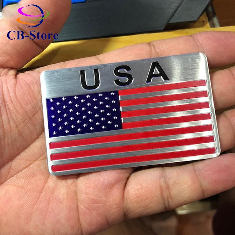 [XẢ KHO 3 NGÀY] Tem Cờ Mỹ USA dán trang trí Ô tô, Xe máy - Khuyến mãi cực sốc