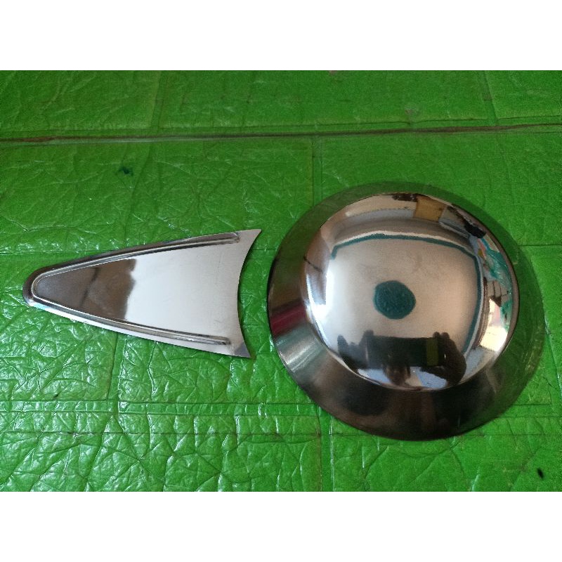 Bộ ốp lốc máy SH ý inox hàng nhập Thái Lan
