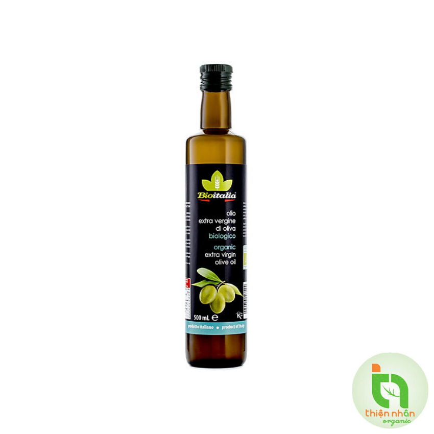 Bioitalia ORG Extra Virgin Olive Oil 250ml Dầu oliu siêu nguyên chất hữu cơ 250ml