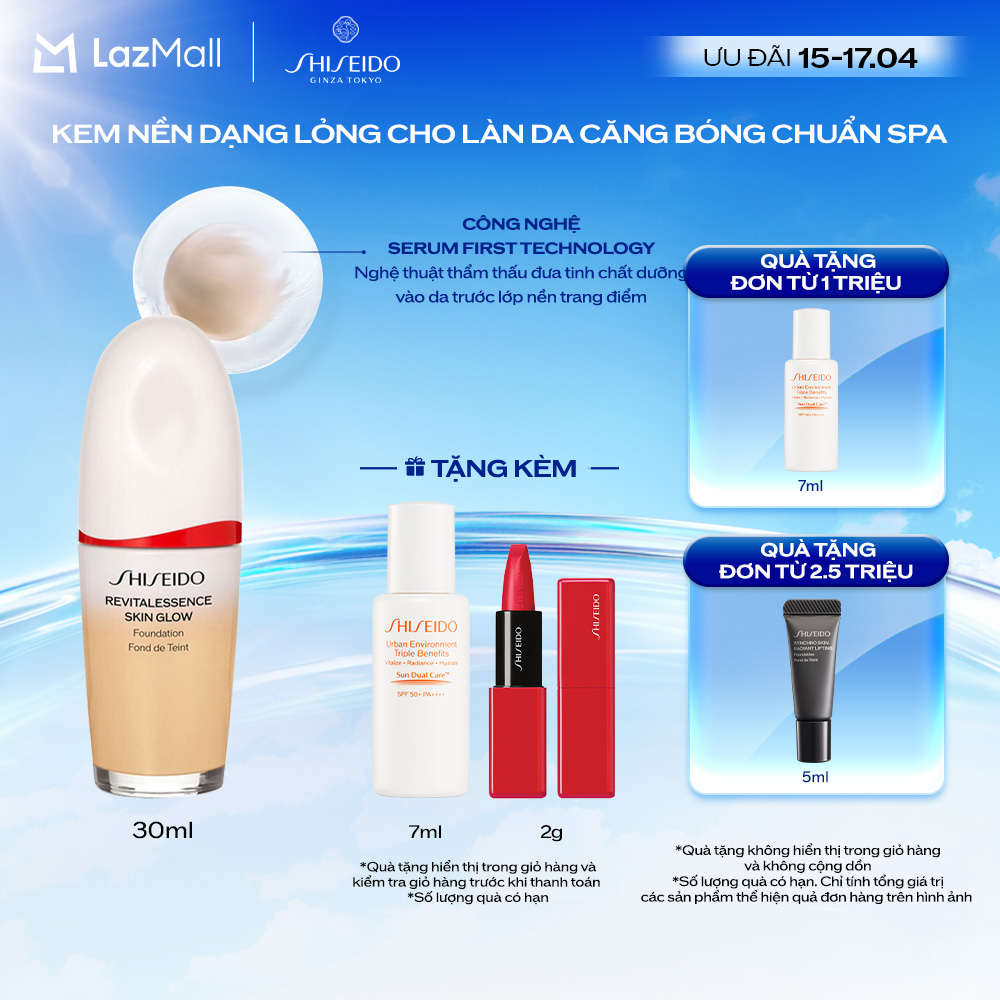 Kem nền Revitalessence Skin Glow Foundation 30ml