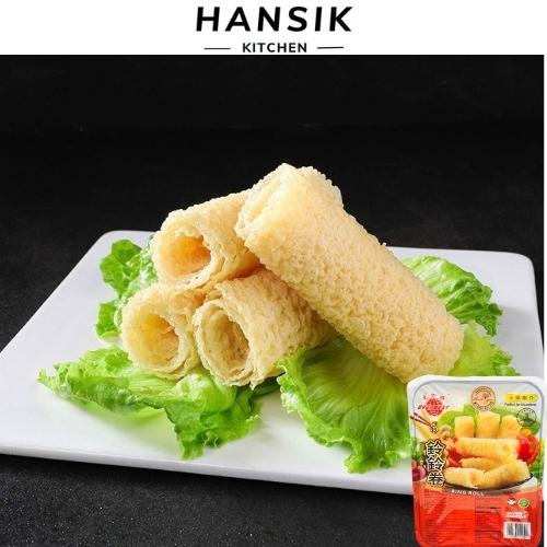Hủ trúc cuộn ring roll 14 cuộn - Tàu hủ ky nhúng lẩu siêu ngon - Hansik Kitchen
