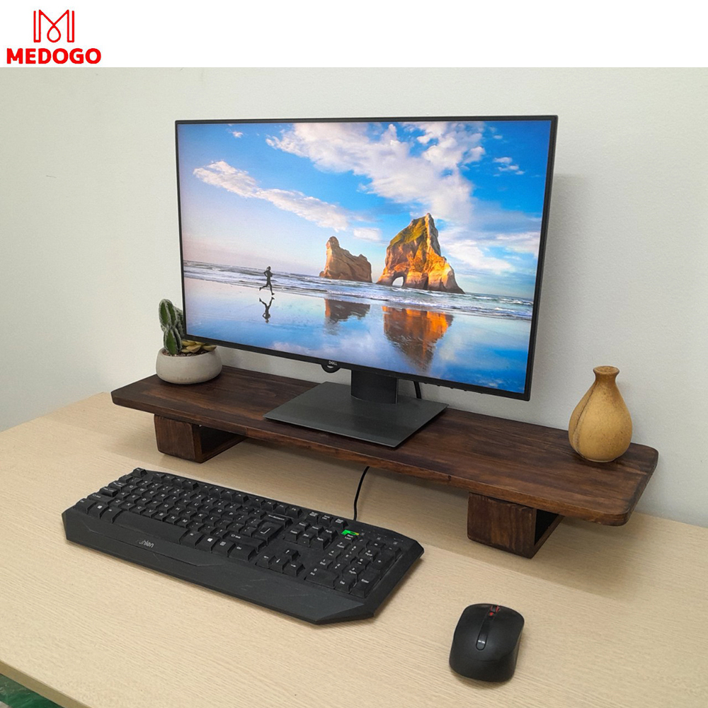 Kệ kê màn hình máy tính bằng gỗ, Kệ gỗ kê màn hình máy tính gaming