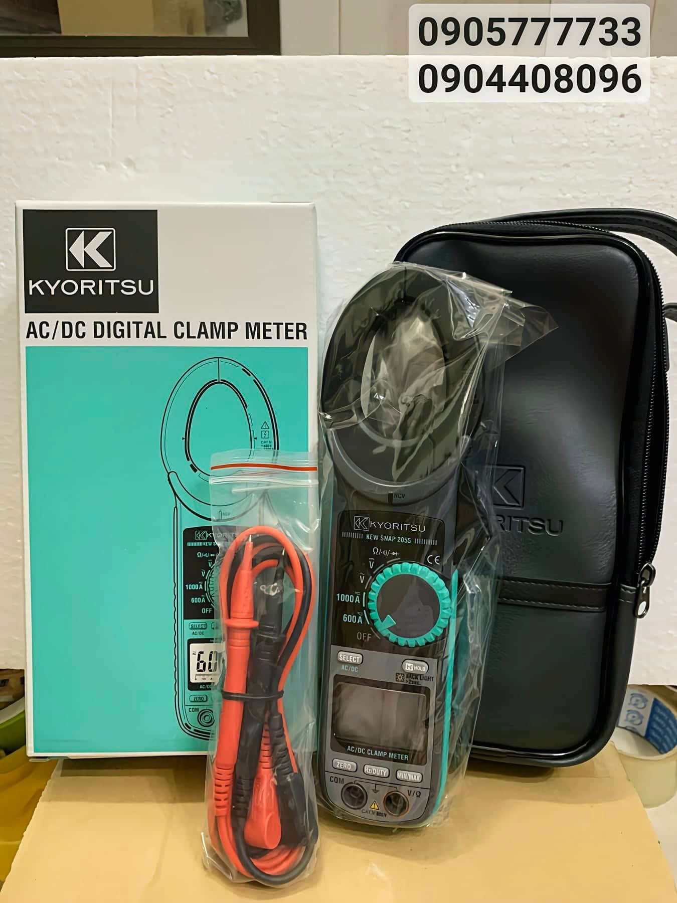 Đồng hồ ampe kìm ac/dc kyoritsu 2055