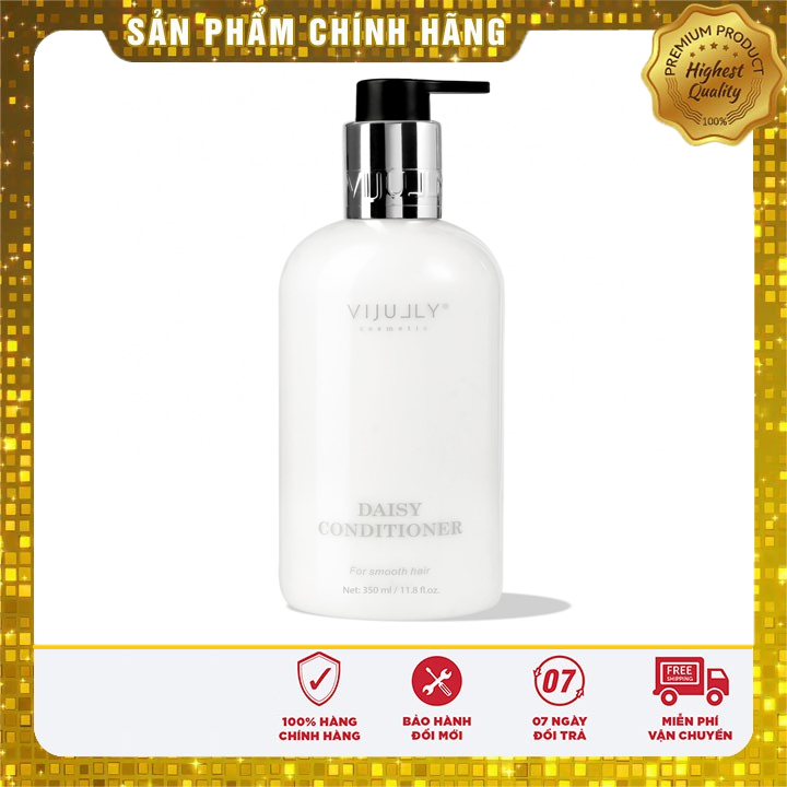 Dầu xả dừa Vi Jully giúp óng mượt, giảm hư tổn làm mượt tóc chai 280ml