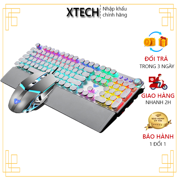 Bàn phím cơ thật AULA F2088 siêu đẹp - Đèn nền xuyên LED đổi màu 20 chế độ - Hàng  có sẵn