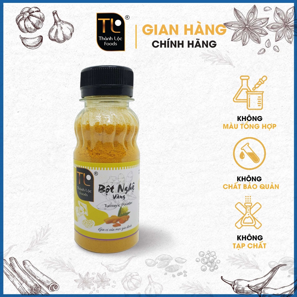 Bột nghệ vàng Thành Lộc L50g(30g)
