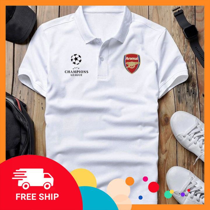 Áo polo nam áo cổ bẻ tay ngắn áo polo iced cold siêu đẹp logo asernal