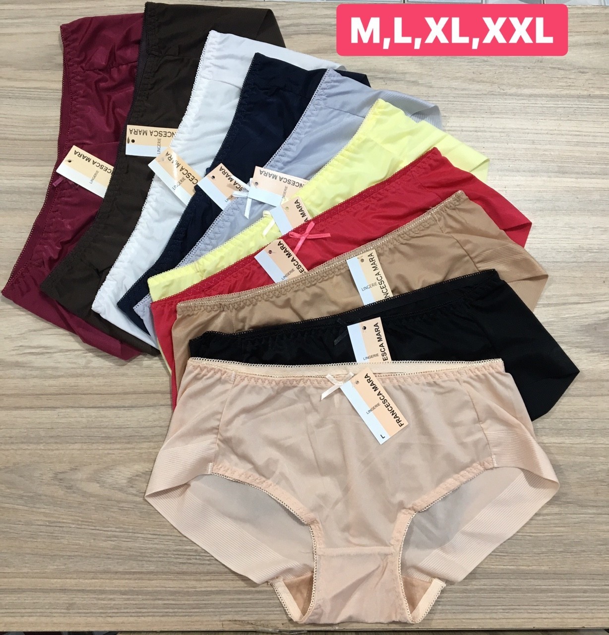 Combo 5 Quần lót nữ Mara voan lụa