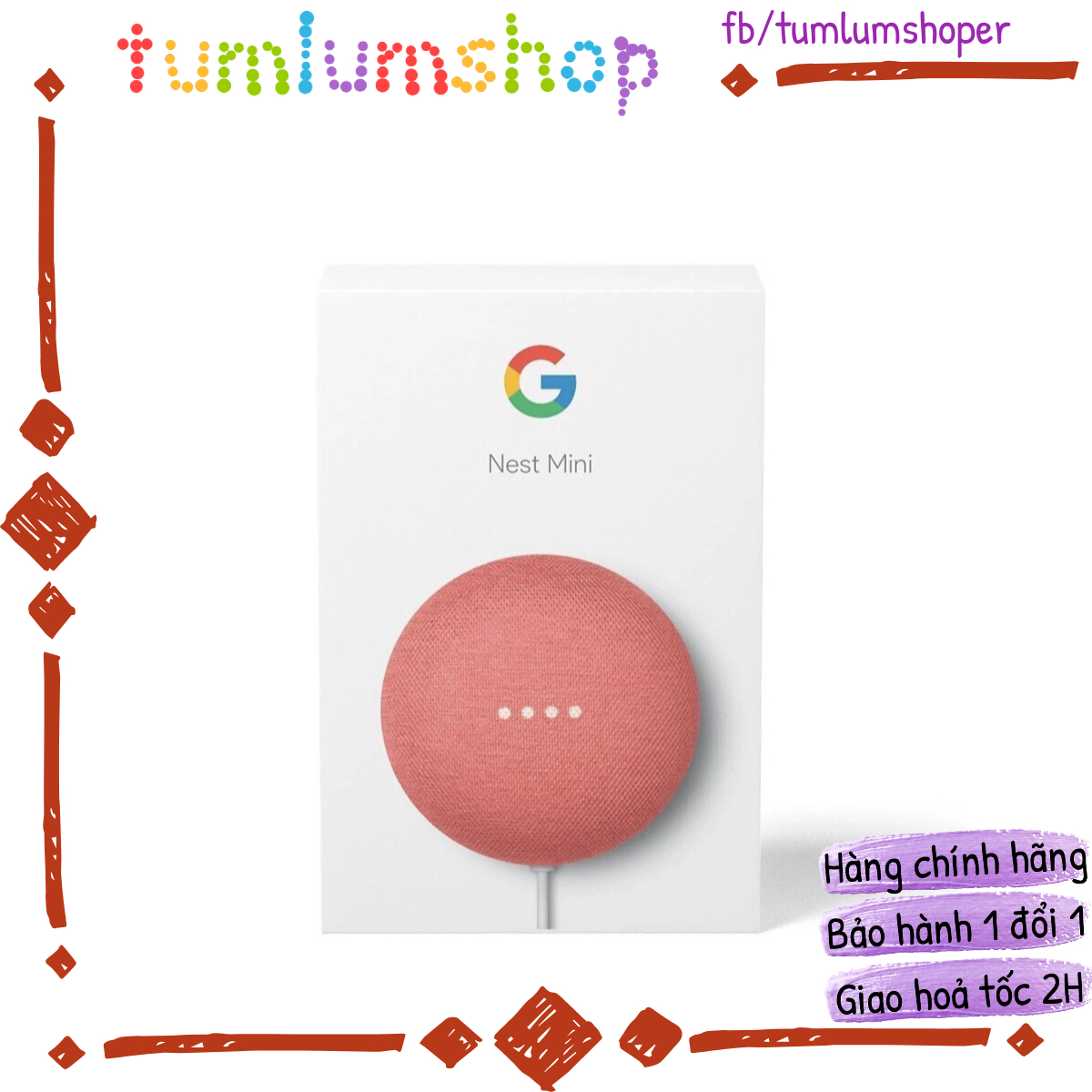 Google Nest Mini - Loa thông minh thế hệ thứ 2 của Google Home Mini