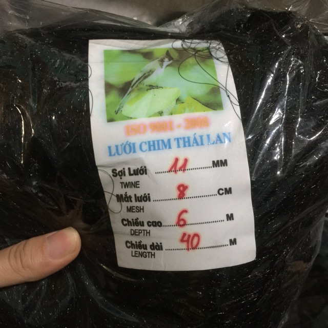 Lưới bẫy chim cu , gà đồng , kịch 8 phân  ..  (cam kết đổi trả trong 2 tuần đầu)