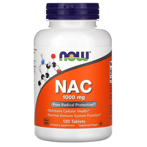 Now NAC 1000mg hỗ trợ chức năng gan và hô hấp