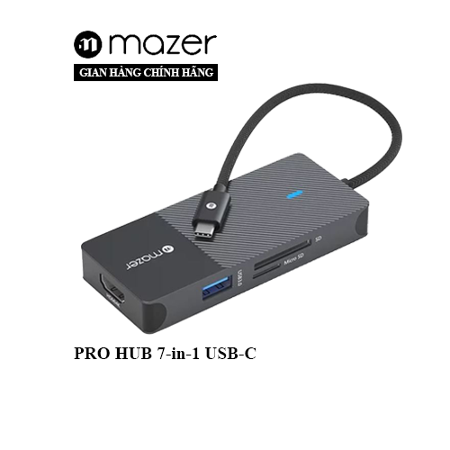 Cổng Chuyển Đổi Mazer Infinite.HUB Pro 7-in-1 USB-C