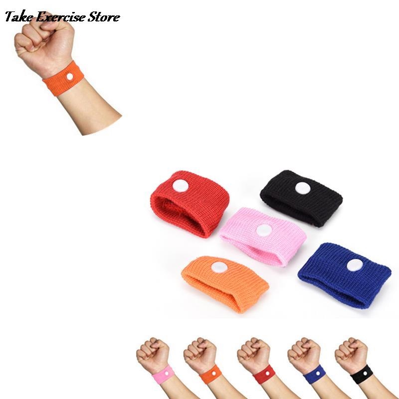 【Wellness 】 1pc morning suckness wrist band anti nausea car van sea plane wristband travel anti-motion sackness bracelet strap boats hot