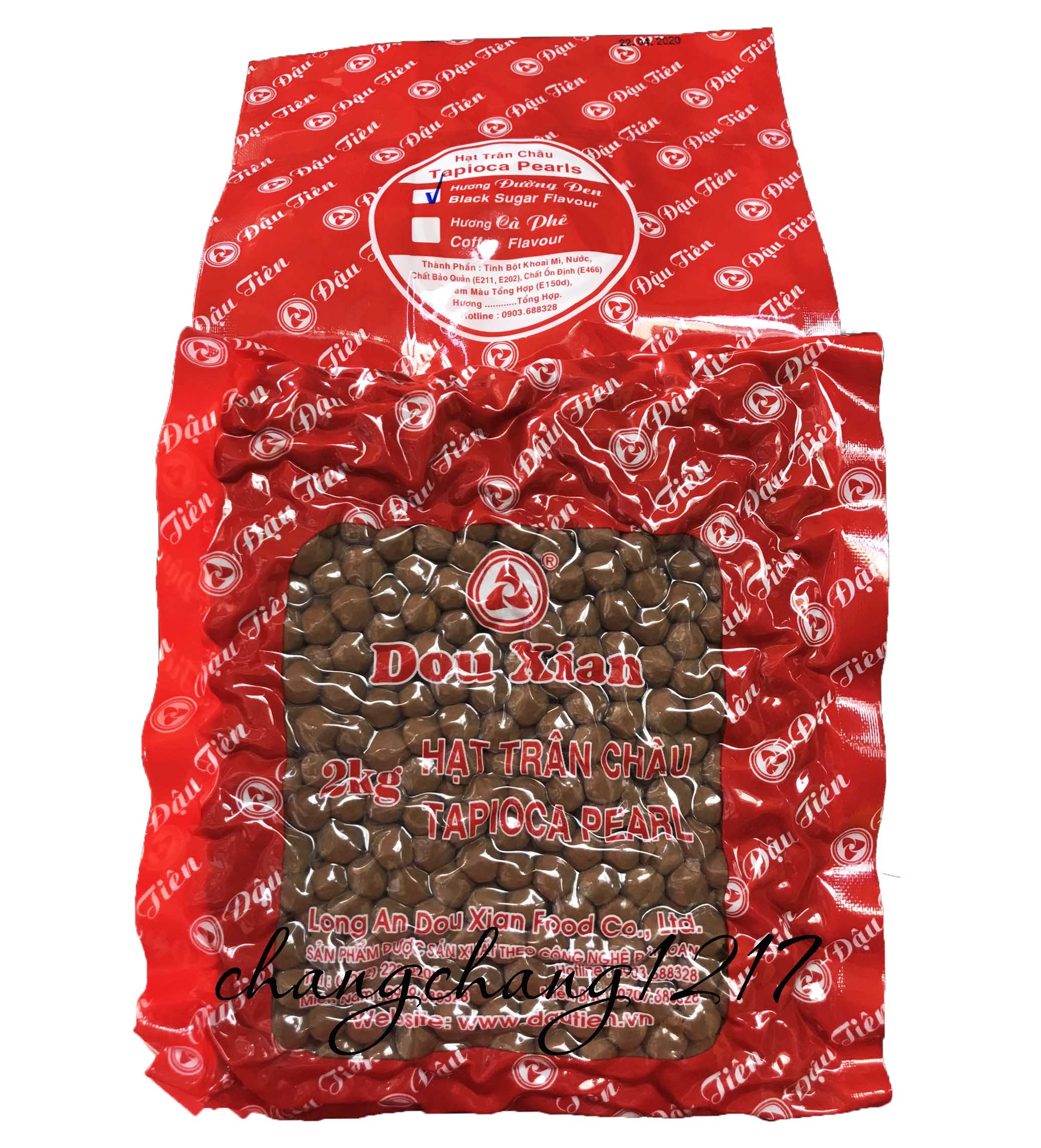 Trân Châu Dou Xian Hàng Huy Caramel Gói 2kg