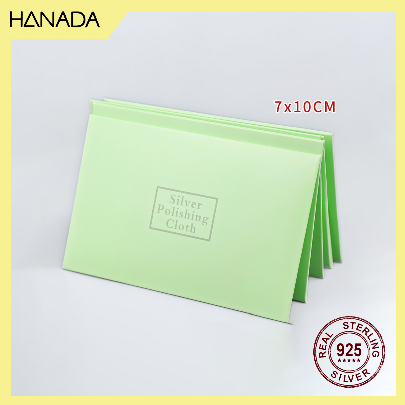 Combo 3 khăn lau làm sáng dụng cụ làm sáng trang sức vàng bạc hanada