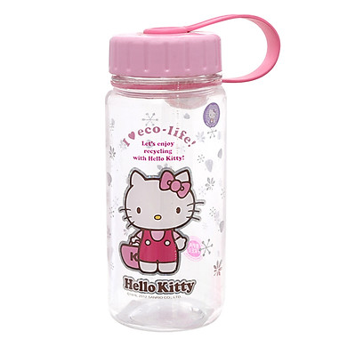 Bình Nước Bằng Nhựa Lock&Lock Hello Kitty Bag LKT612B (400ml)