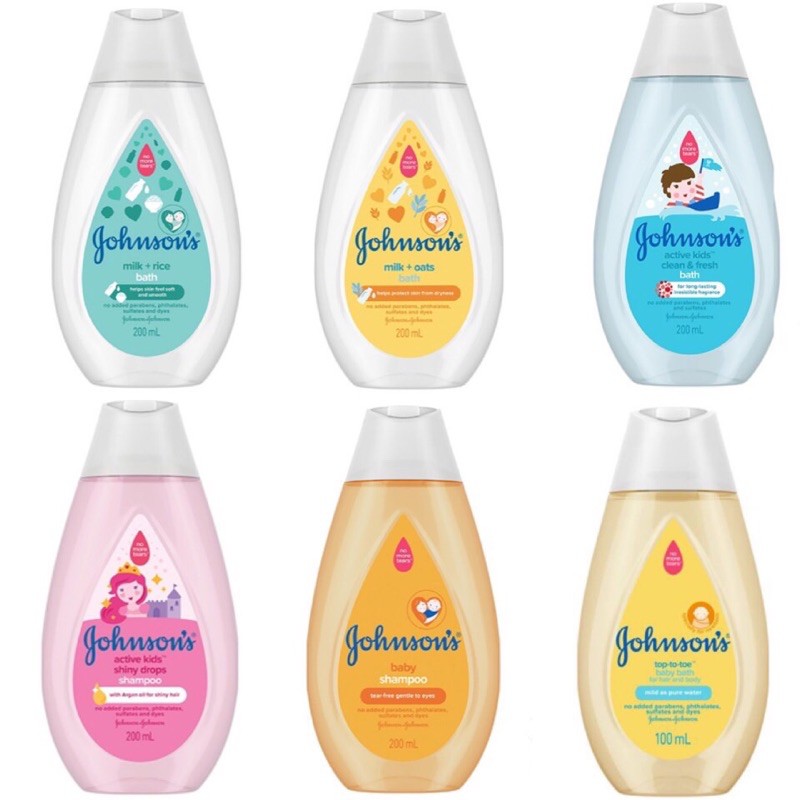 Sữa tắm / Dầu gội Johnson’s Baby Chai 200ml - Dùng cho cả mẹ và bé