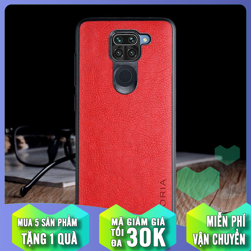 Ốp lưng cho xiaomi redmi note 9 - redmi 10x 4g da aioria chống sốc