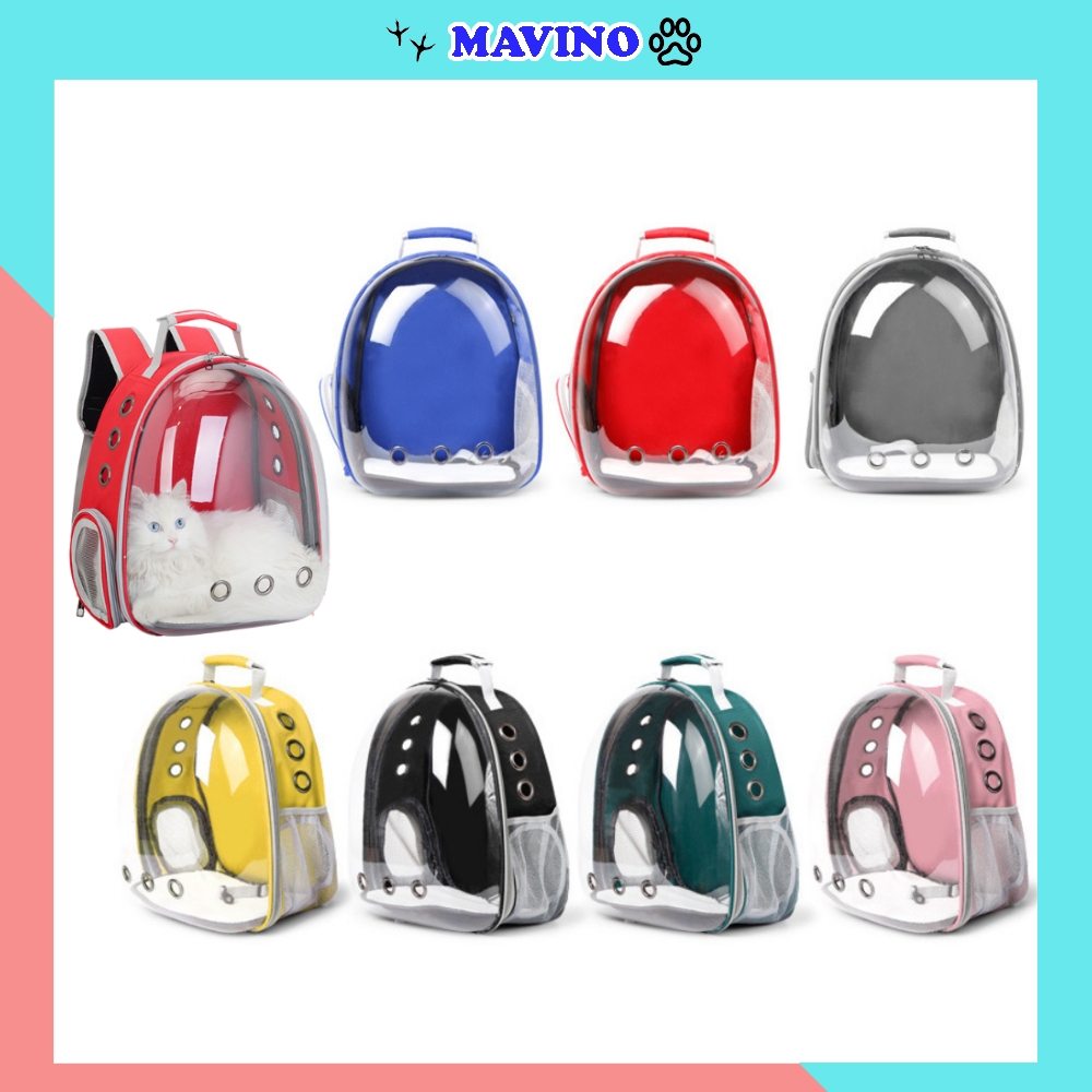 [Hoàn Tiền 10%] Balo phi hành gia vận chuyển chó mèo DAOCTE balo đựng mèo thú cưng rộng rãi nhiều màu