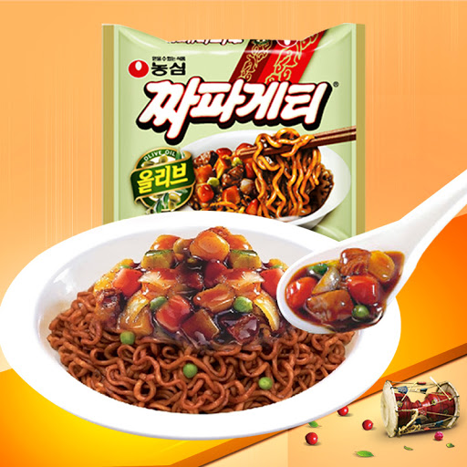 Mì tương đen Chapagetti Olive 140g*5 gói