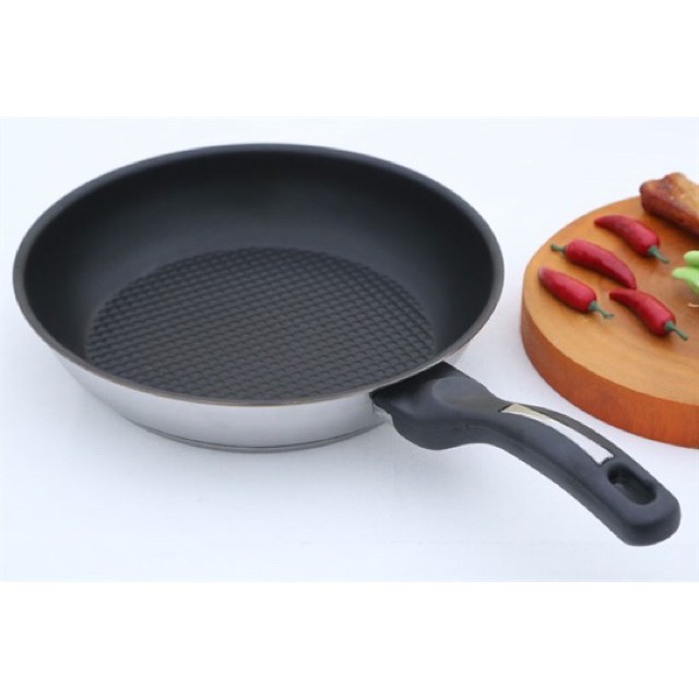 Chảo chống dính five star dùng các loại bếp - bh 5 năm chính hãng