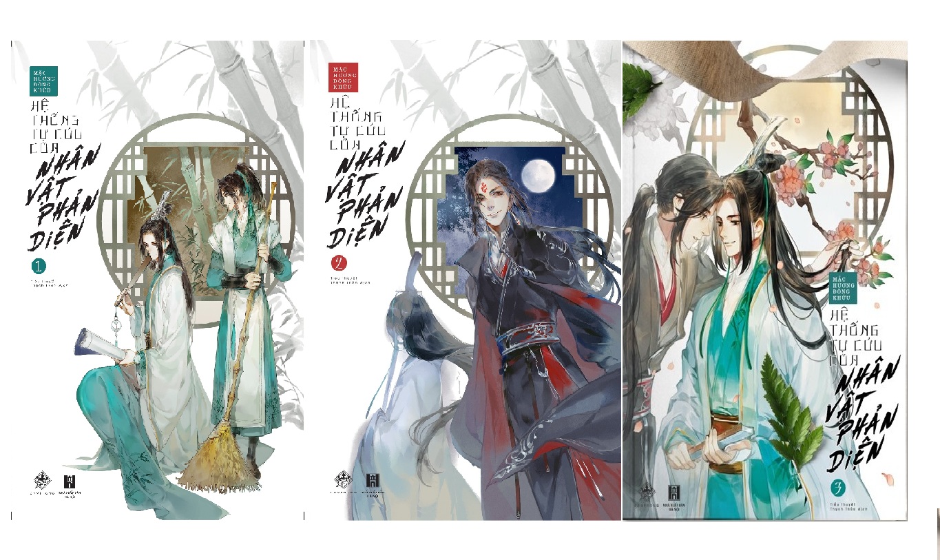 nguyetlinhbook - Hệ thống tự cứu của nhân vật phản diện (trọn bộ 3 cuốn).