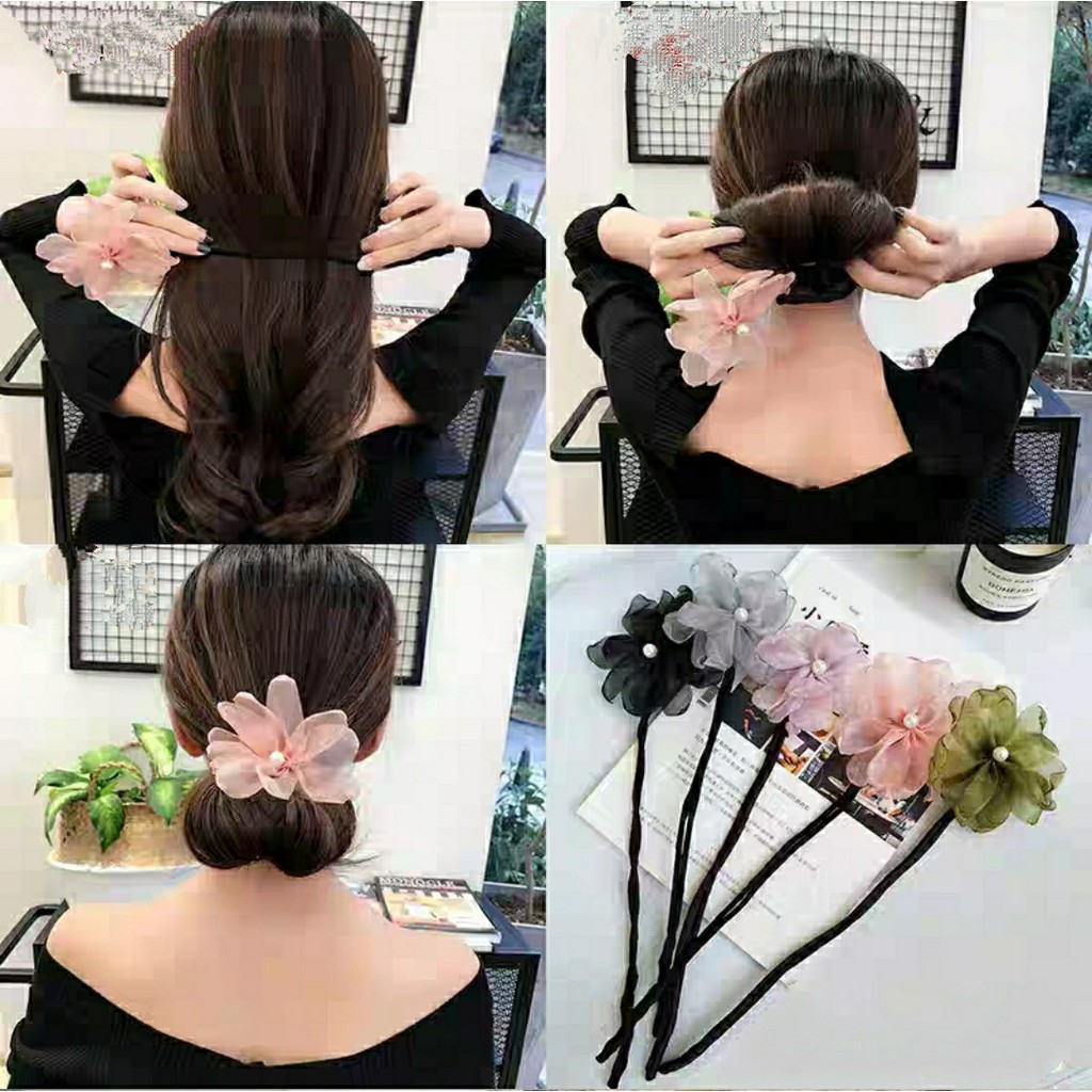 Thanh cài tóc tạo hình hoa