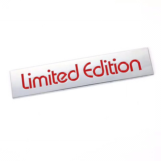 Tem Chữ LIMITED EDITION 3D Siêu Cao Cấp Dán Trang Trí Ô Tô - ATDTECH