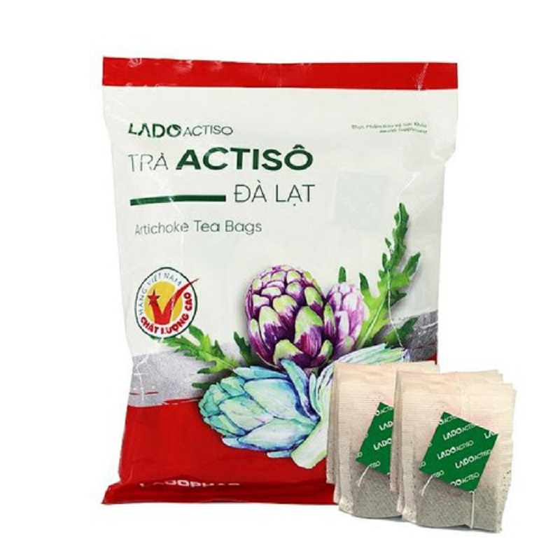 [FREESHIP 15K CHO ĐƠN 29K][CÓ MÃ FREEHIP 15K, 40K] Trà atiso Ladophar 100 túi lọc Đặc sản Đà Lạt