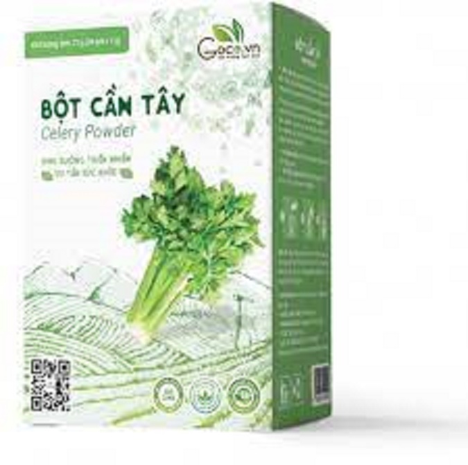 Bột cần tây nguyên chất - hộp 24 gói x3g