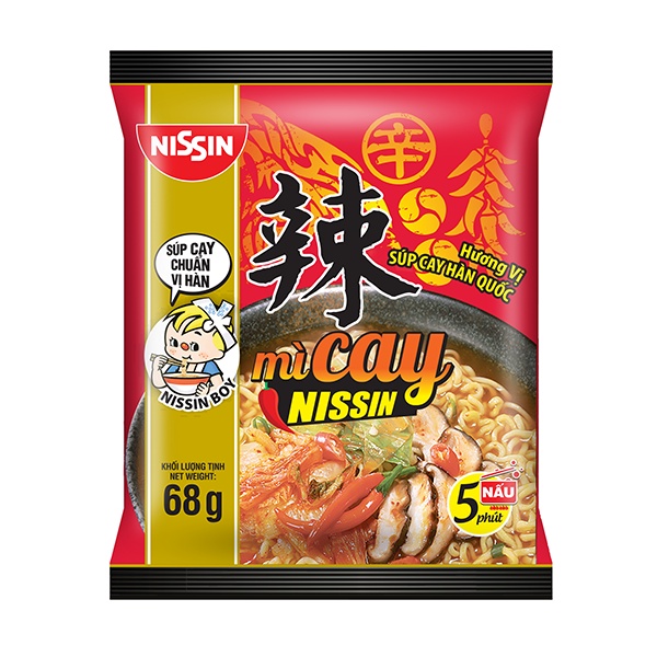 Mì Nissin Hàn Quốc Siêu Cay