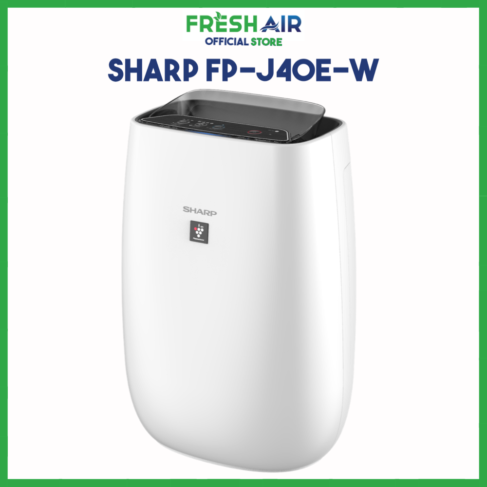 Máy lọc không khí Sharp FP-J40E-W (30m²)
