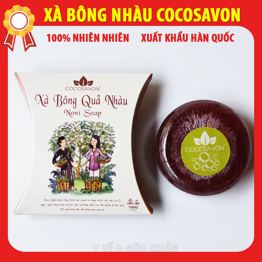Xà Bông Nhàu Cocosavon 100% thiên nhiên xuất khẩu Hàn Quốc