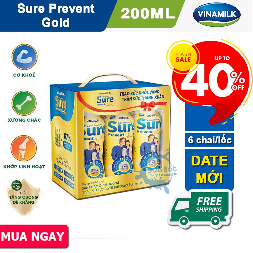 Sữa bột pha sẵn Sure Prevent Gold 200ml