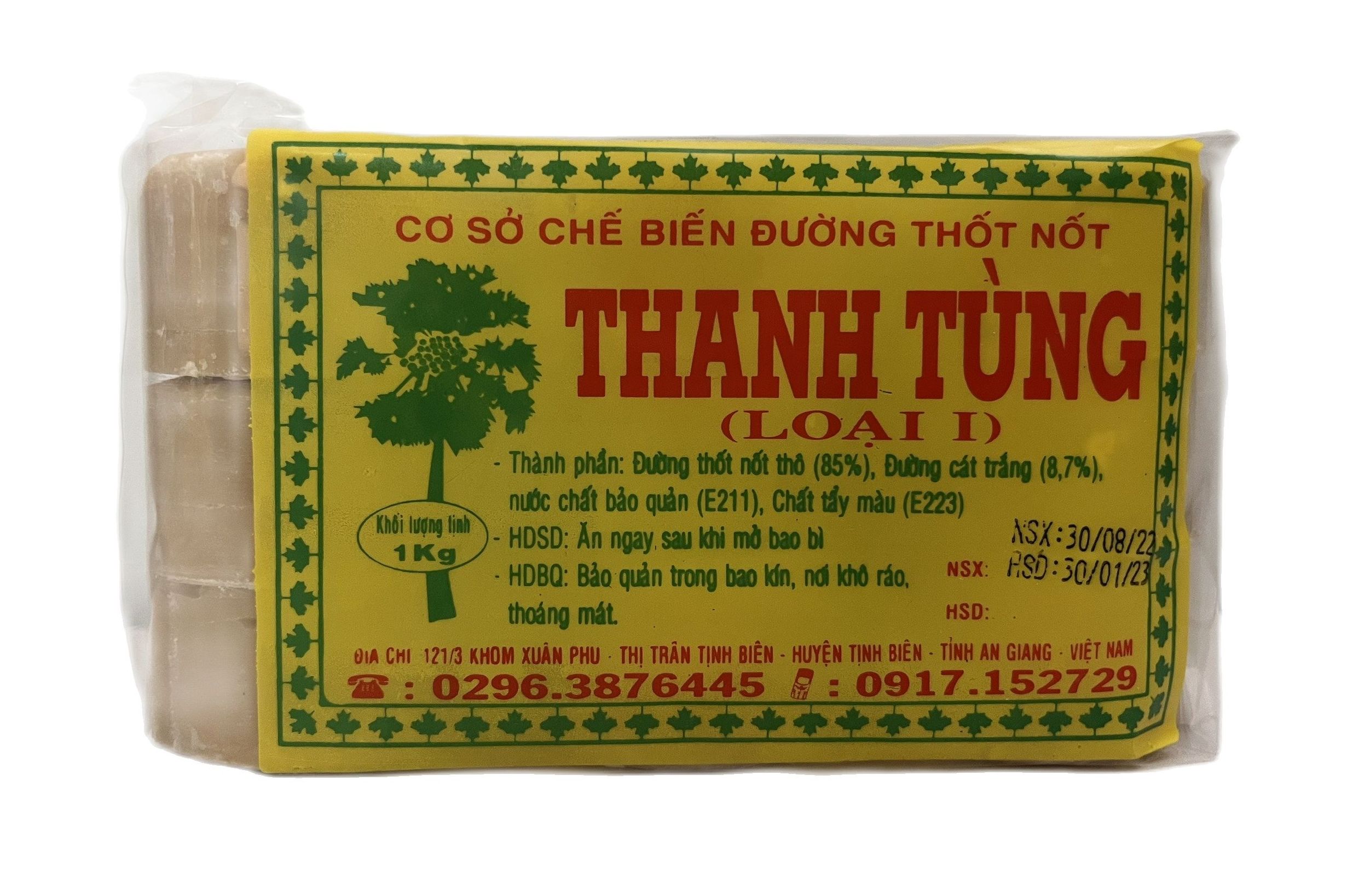 Đường thốt nốt Thanh Tùng 1Kg